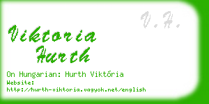 viktoria hurth business card